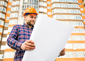 Modern building exterior